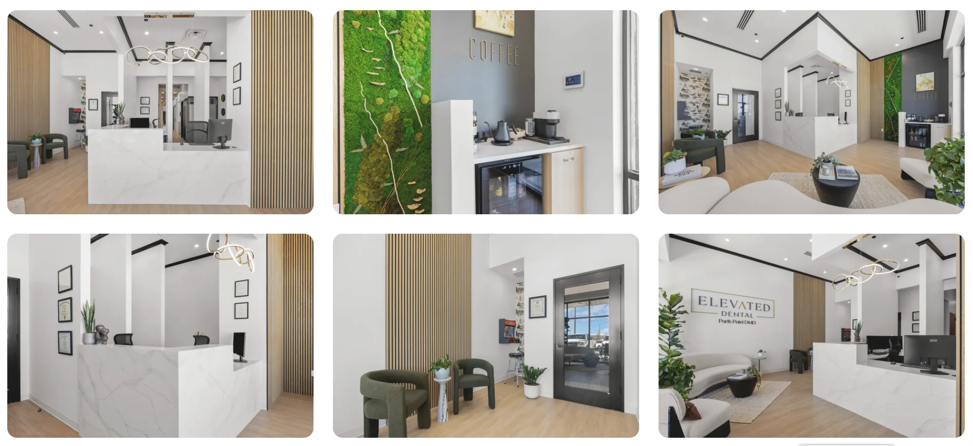Elevated Dental interior in Georgetown, Texas